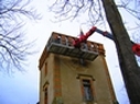 travail en hauteur nacelle